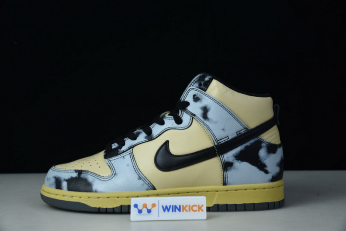 nike dunk high 1985 black acid wash dd9404-700