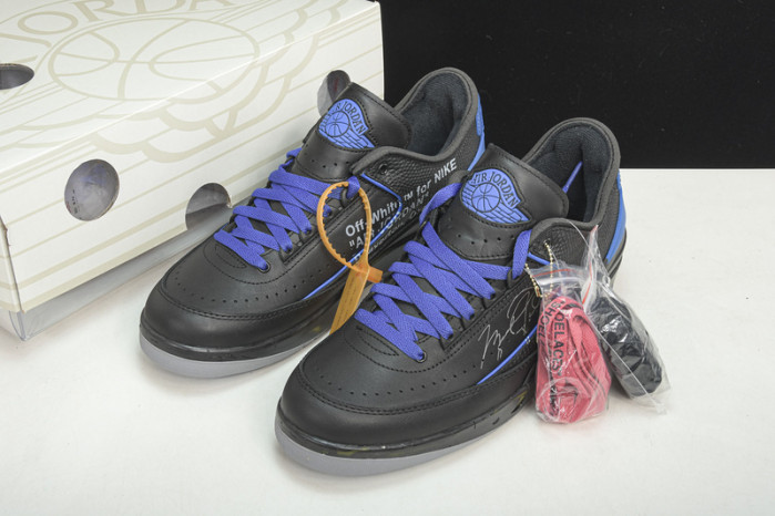 jordan 2 retro low sp of black blue dj4375-004