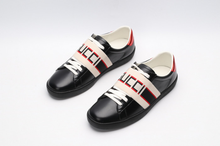 gi ace embroidered low-top sneaker 070504
