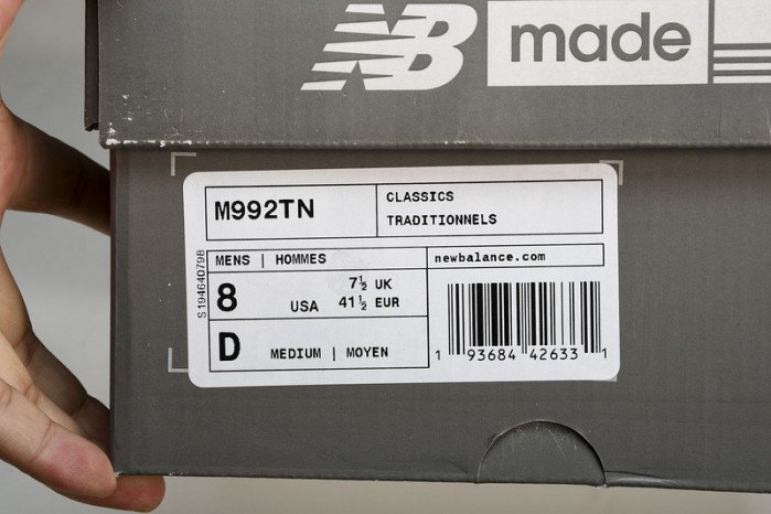 new balance 992 tan m992tn