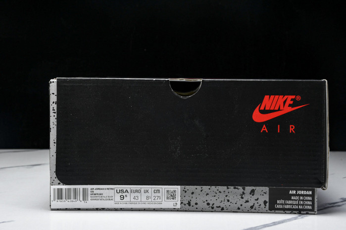 (2025) Air Jordan 5 “Black Metallic Reimagined” HF3975-001