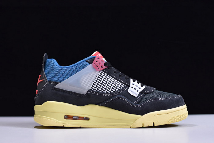 air jordan 4 retro union off noir dc9533-001