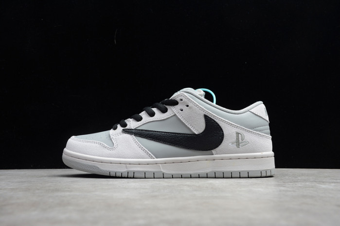 nike sb dunk low pro grey/black bq6817-101
