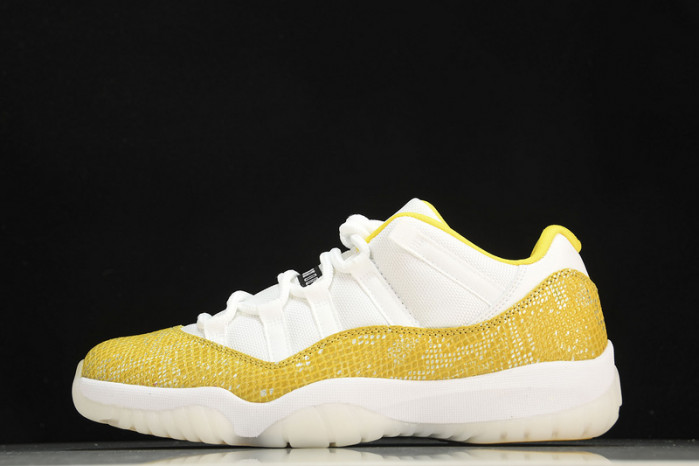 air jordan 11 low “yellow snakeskin” ah7860-107