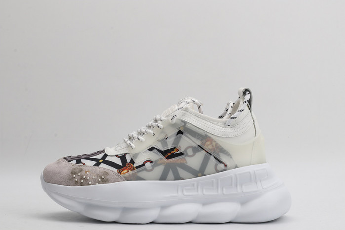 vse chain reaction white sneaker
