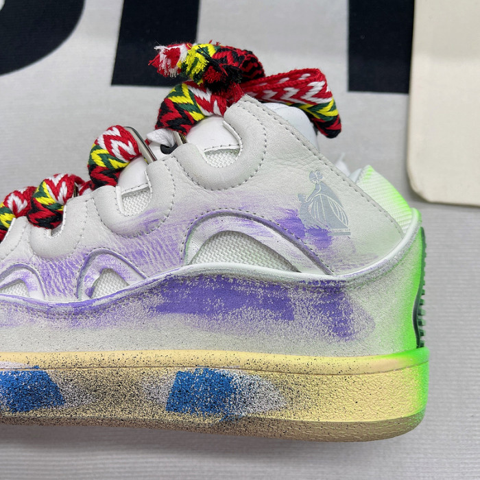 lanvin curb sneaker