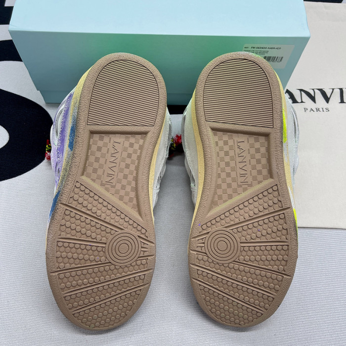 lanvin curb sneaker