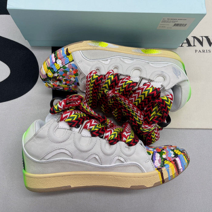 lanvin curb sneaker