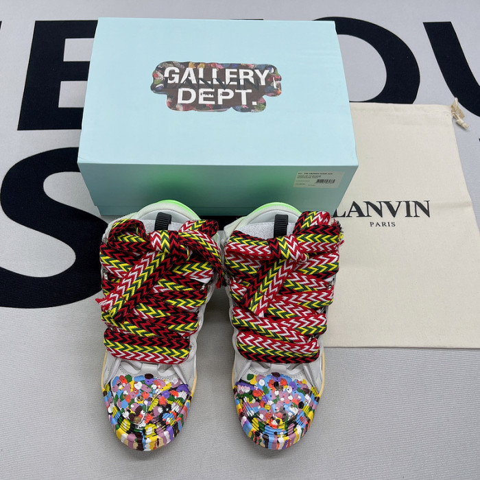 lanvin curb sneaker
