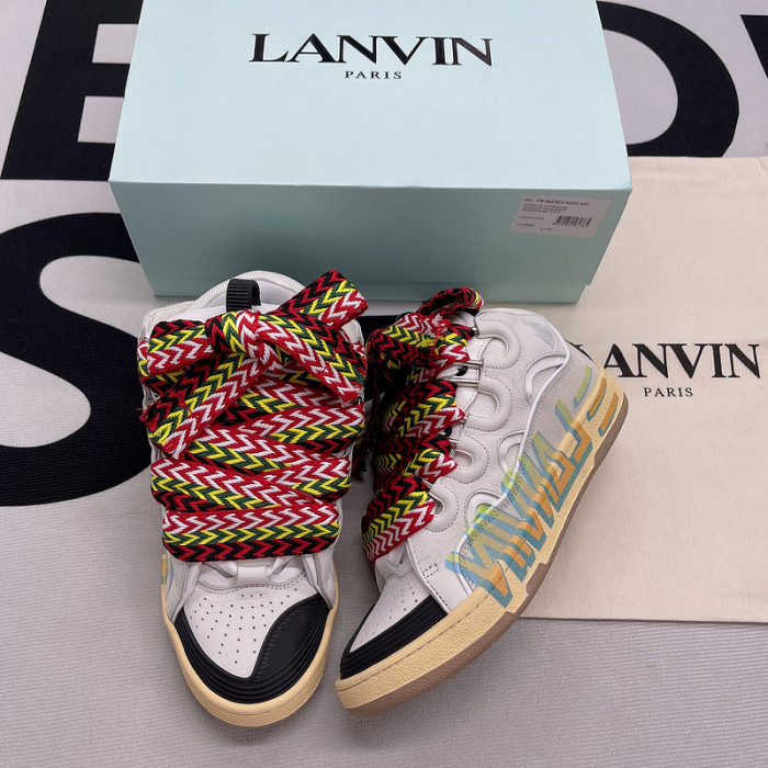 lanvin curb sneaker