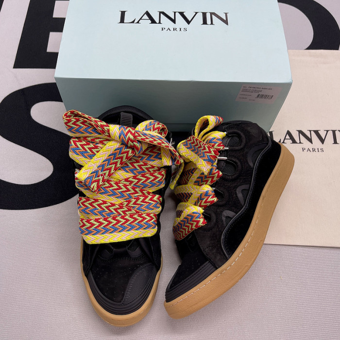 lanvin curb sneaker