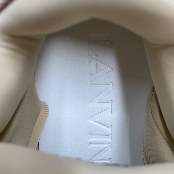 lanvin curb sneaker