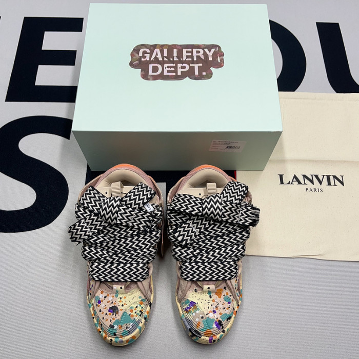 lanvin curb sneaker