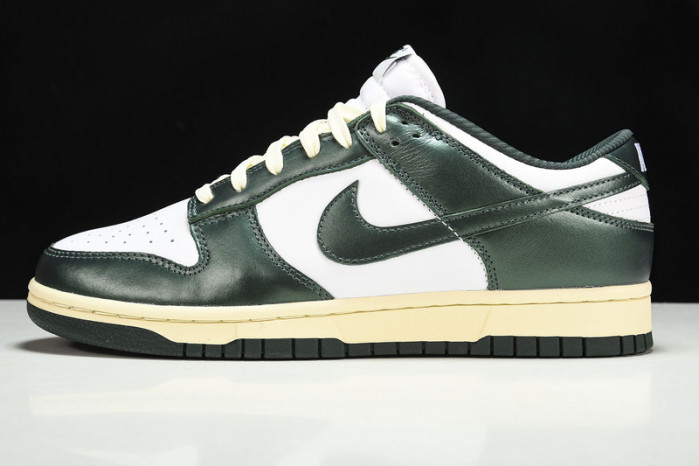 nike dunk low "vintage green" dq8580-100