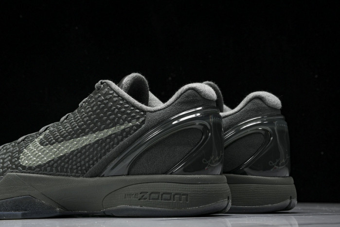 nike kobe 6 black mamba collection fade to black 869457-007