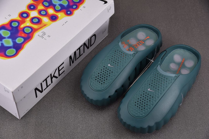 Nike Mind 001 Slide Mineral Slate HQ4307-300 (RUN SMALL,PLS 1 SIZE UP)