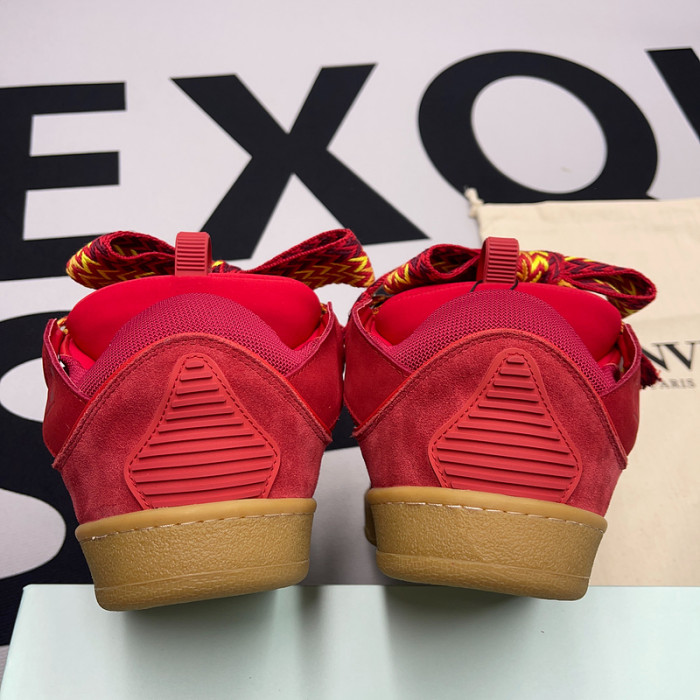lanvin curb sneaker