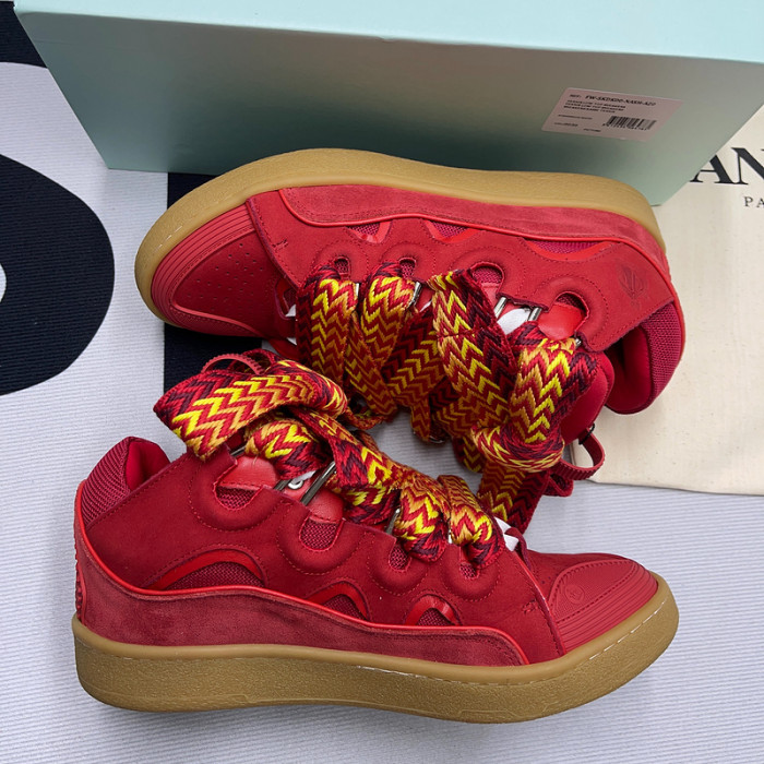 lanvin curb sneaker