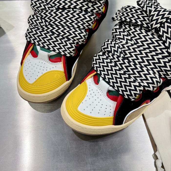 lanvin curb sneaker