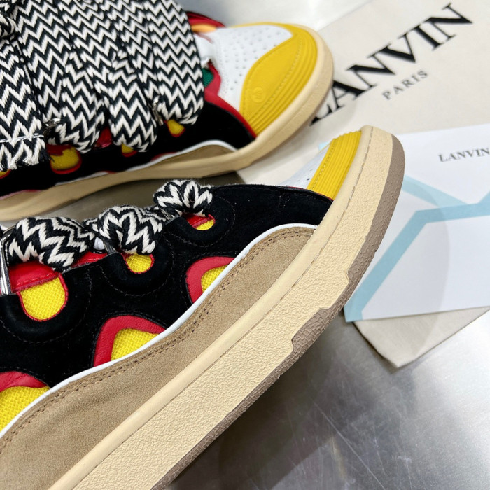 lanvin curb sneaker