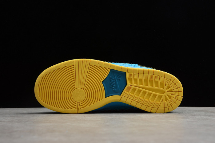 grateful dead x nike dunk low sb "blue bear" cj5378-400