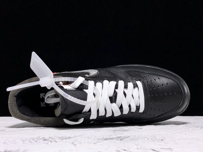 of x moma x nike air force 1 07 low black - av5210-001