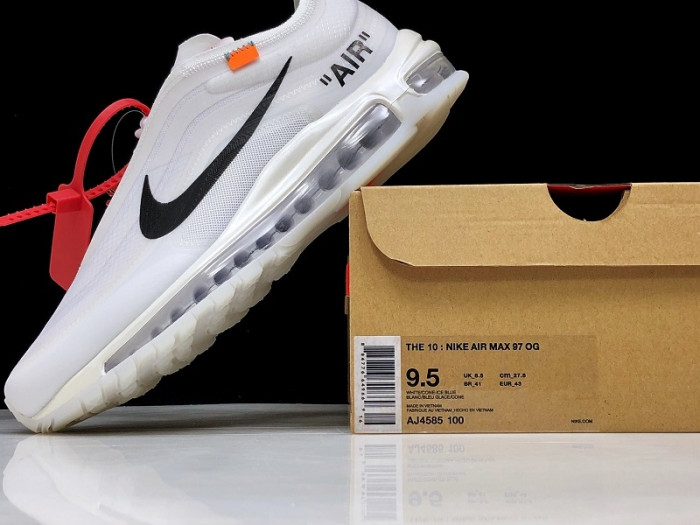 of x air max 97 the ten cone ice blue - aj4585-100