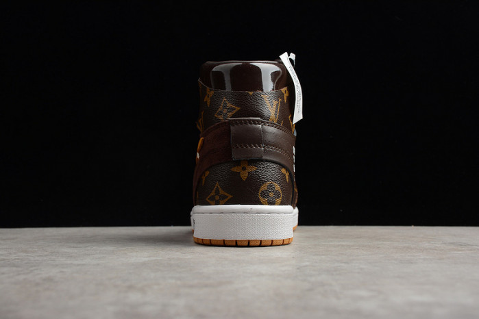 ot x air jordan 1 customs mens - aq0818-202