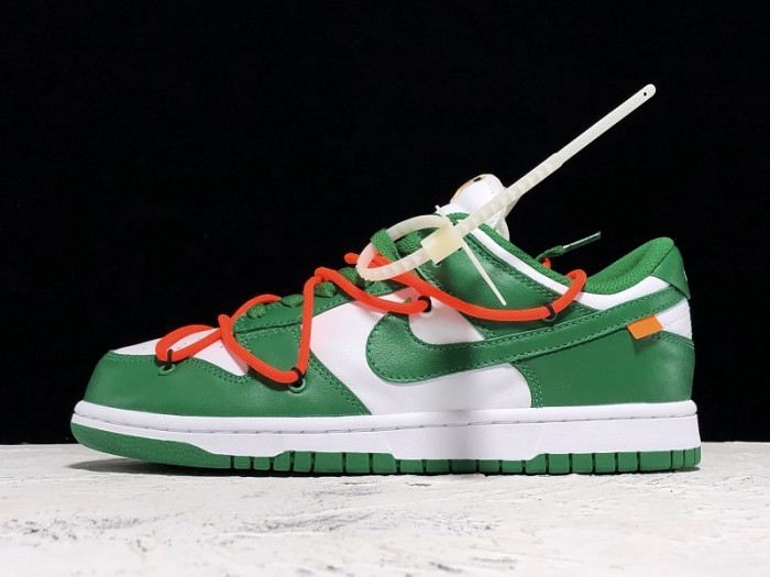 of nike dunk low pine green - ct0856-100