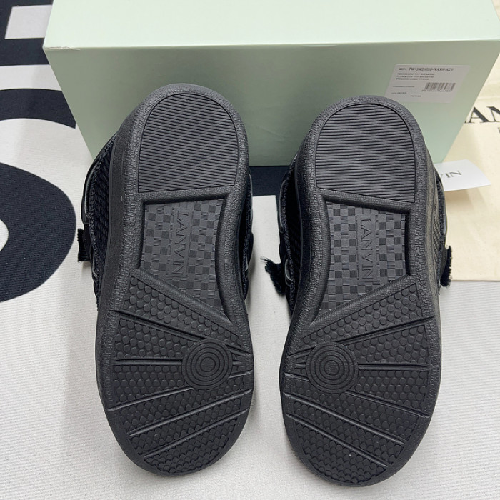 lanvin curb sneaker
