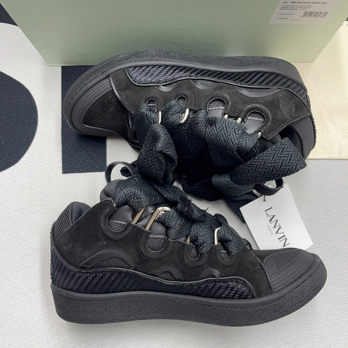 lanvin curb sneaker