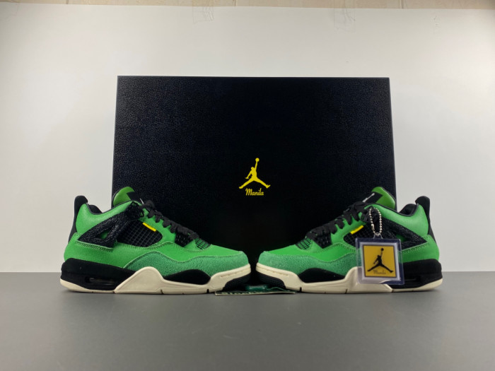 jordan 4 retro manila ho19 mnjdls 416 ln3 （with specail box)