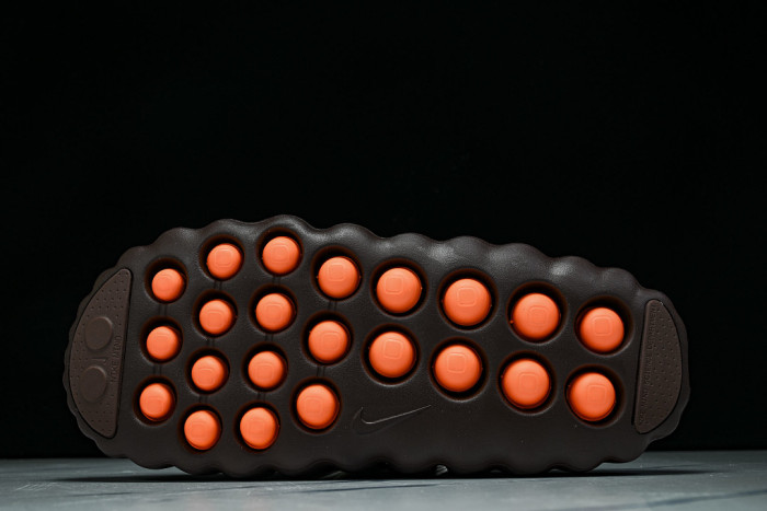 Nike Mind 001 Flyknit Slide Bronze Eclipse Total Orange IR2175-200 (RUN SMALL,PLS 1 SIZE UP)