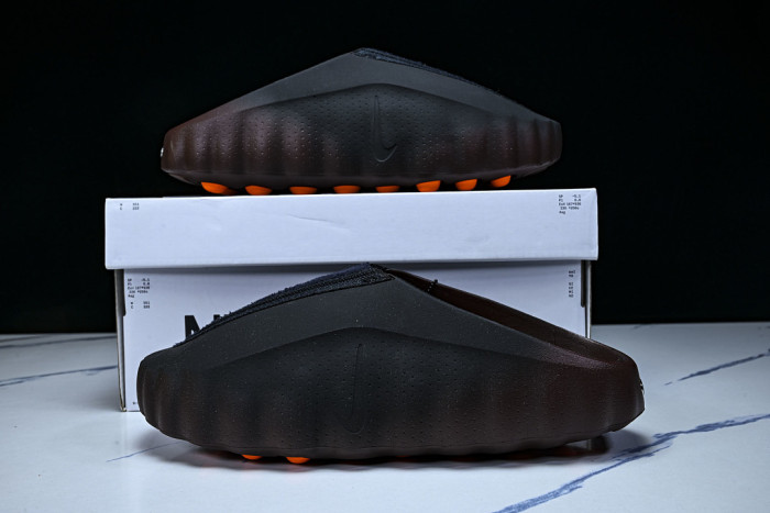 Nike Mind 001 Flyknit Slide Bronze Eclipse Total Orange IR2175-200 (RUN SMALL,PLS 1 SIZE UP)