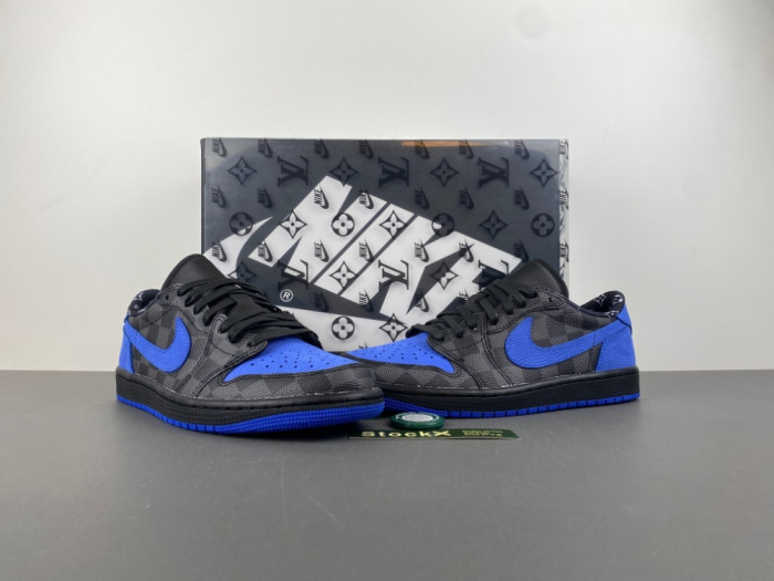 LV x Air Jordan 1 Low OG 250612001