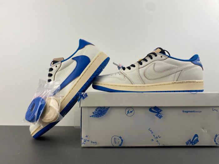 Fragment Design x Travis Scott Air Jordan 1 Low OG SP DM7866-104