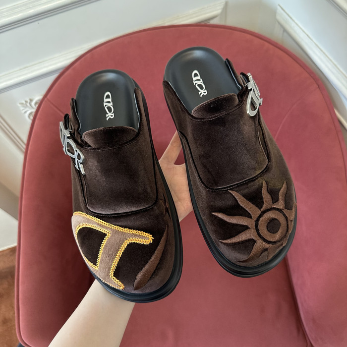 （BROWN）DR SUMMER SLIPPERS DRSW-111