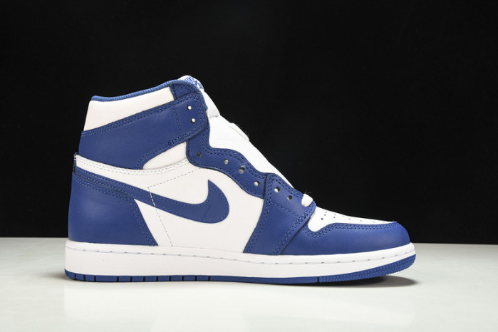 air jordan 1 retro high og storm blue 555088-127