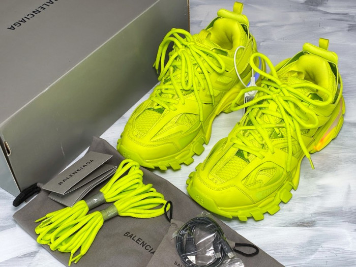 (led) bl tess s. gomma trek led light low sneakers green 23090701